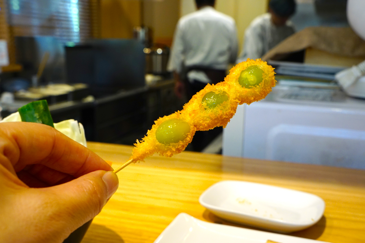 串揚げ「祖父江の銀杏」