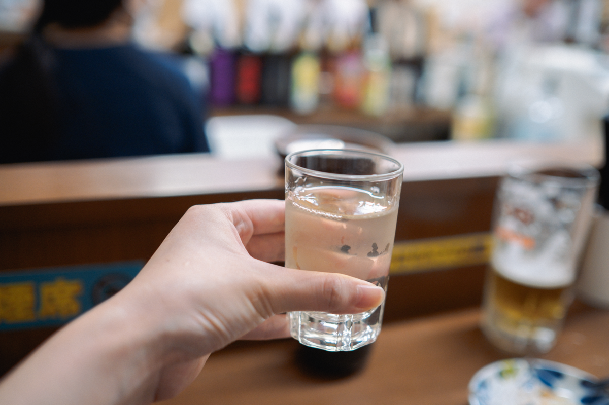 日本酒のグラス