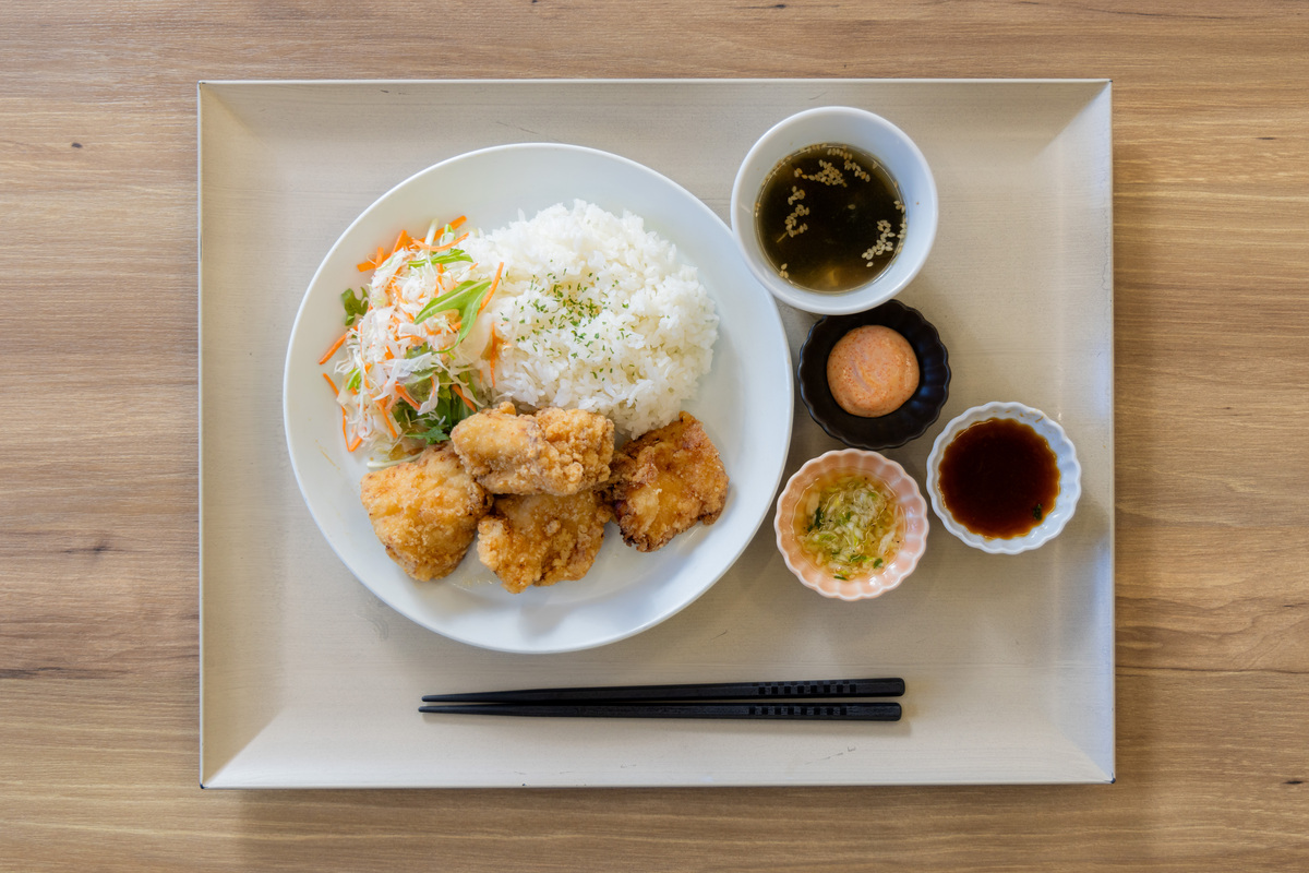 選べるソースの粕から定食