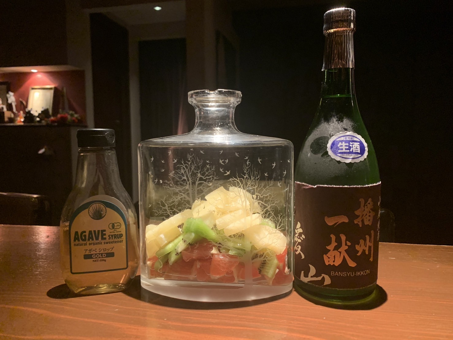 日本酒で作ったサングリア