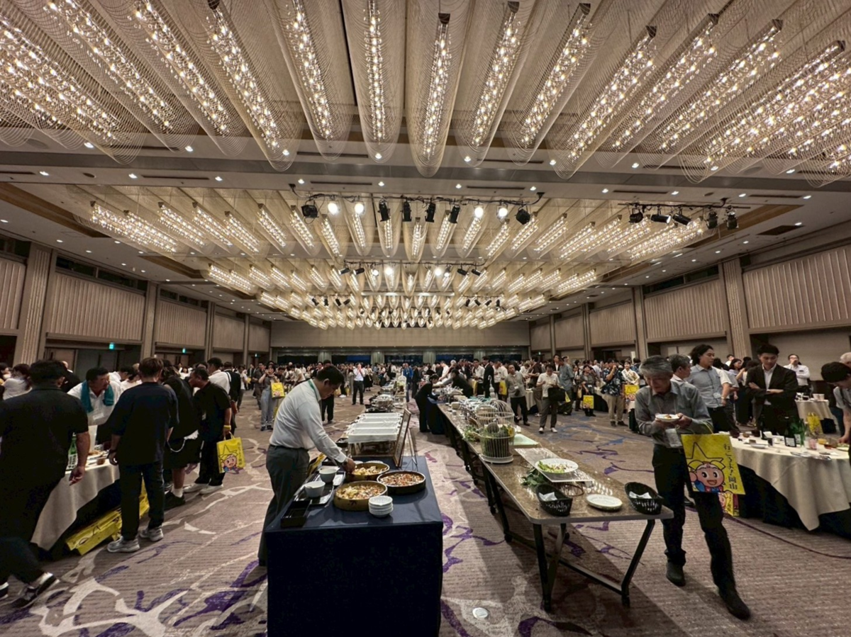 懇親会会場全体図