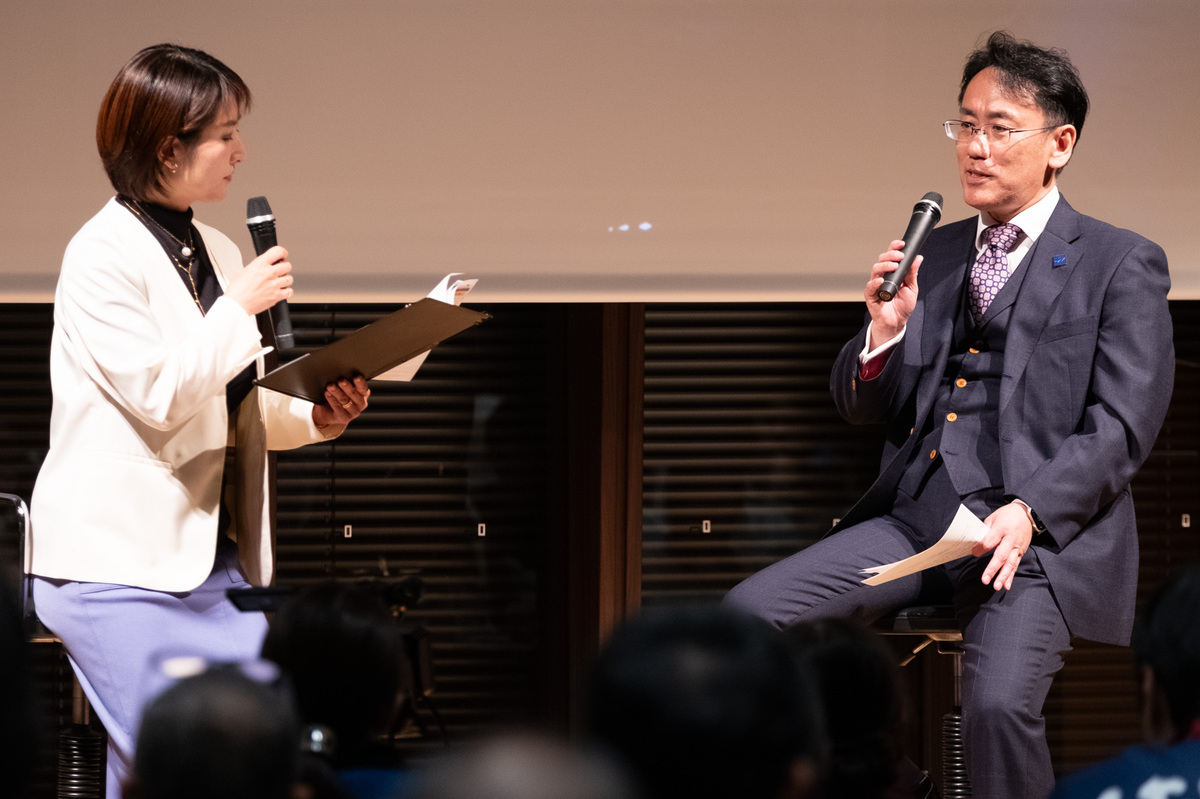 前回大会個人優勝の伊庭 洋さんによる講演