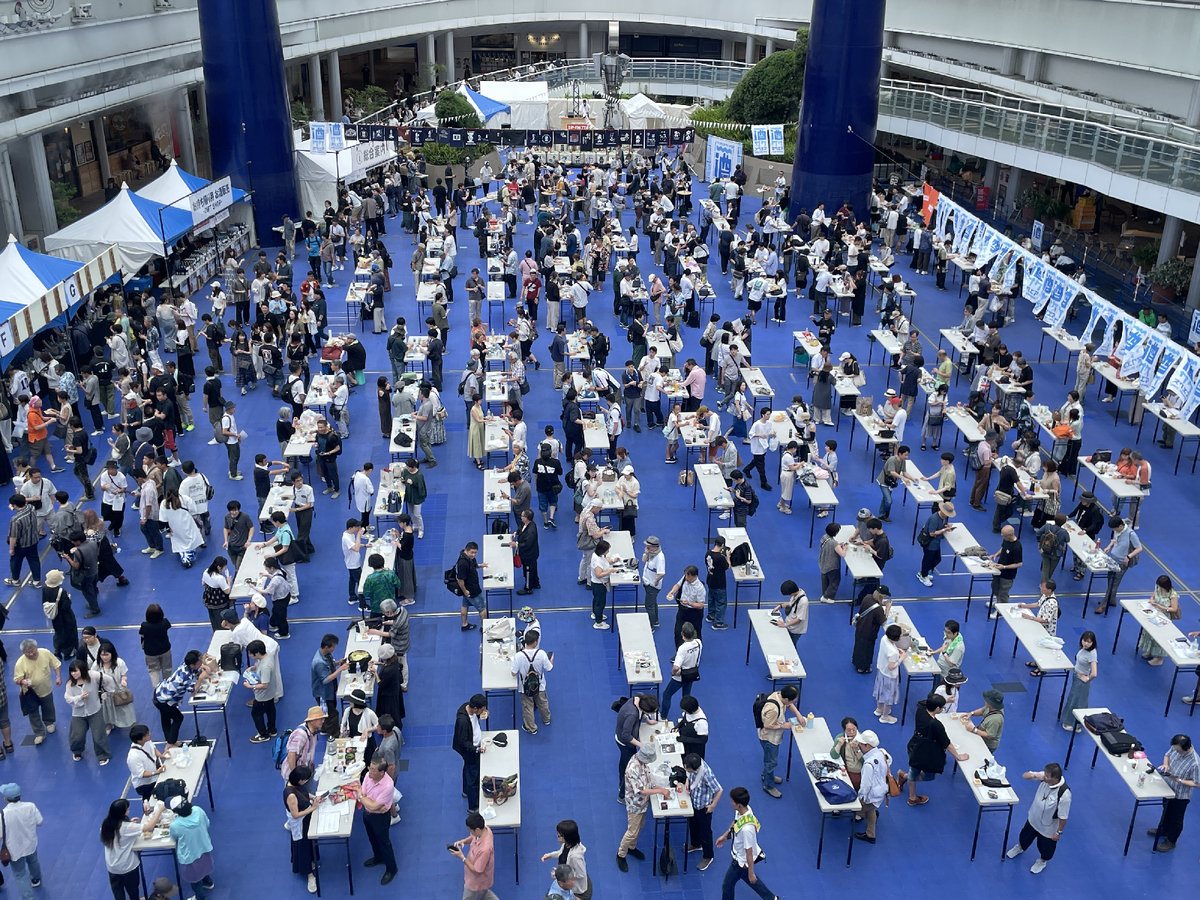 オアシス21銀河の広場会場俯瞰