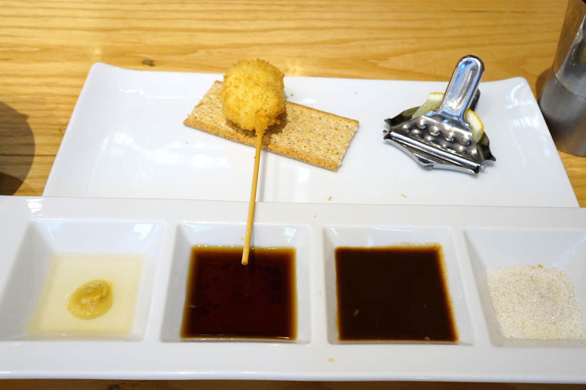 串揚げ「篠島のたこ」