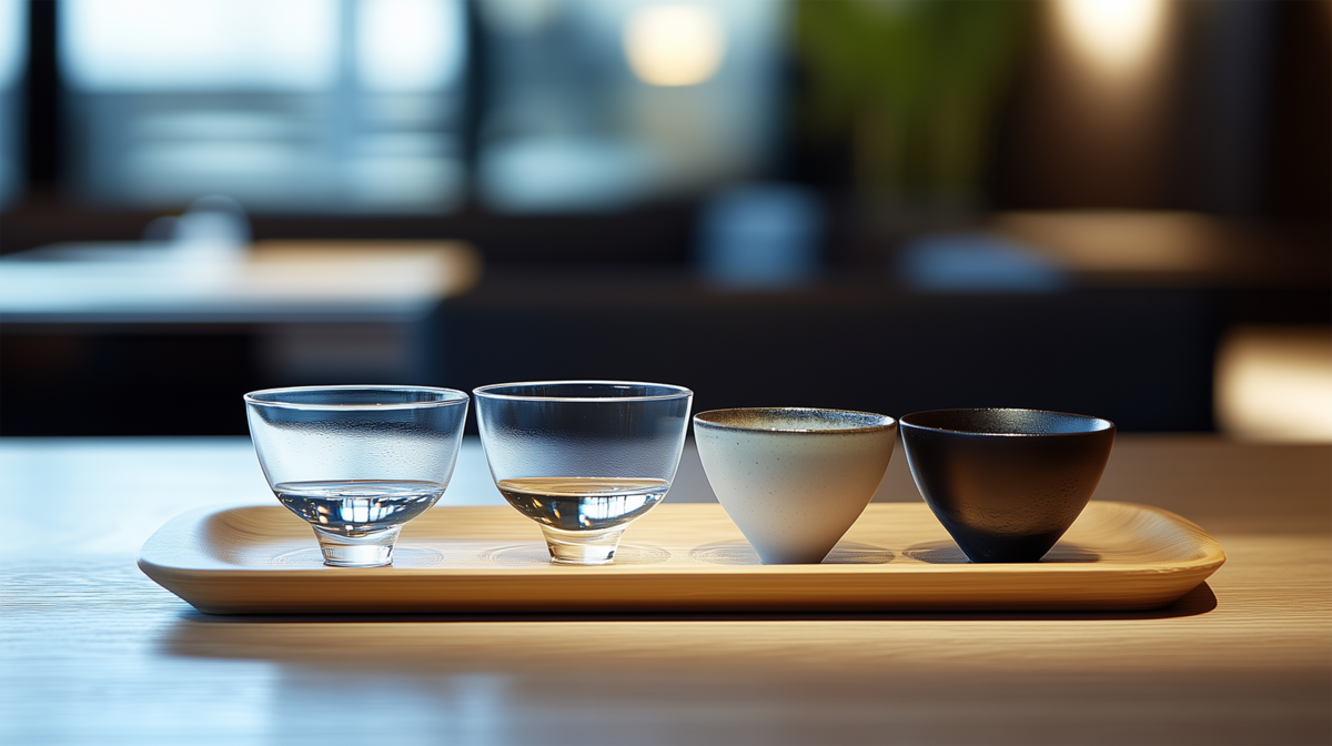 日本酒飲み比べ