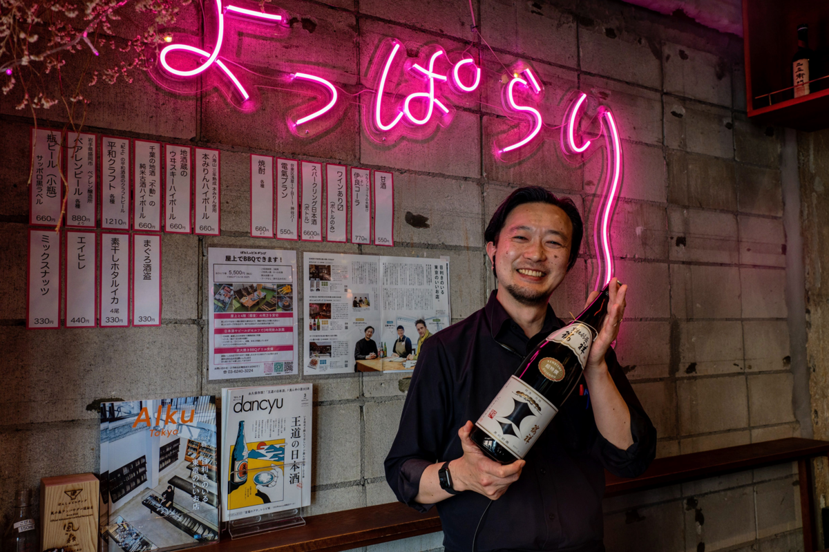 ぽんしゅビルヂングオーナー・クリタヨウイチさん