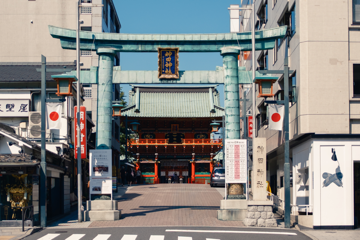 神田明神の鳥居