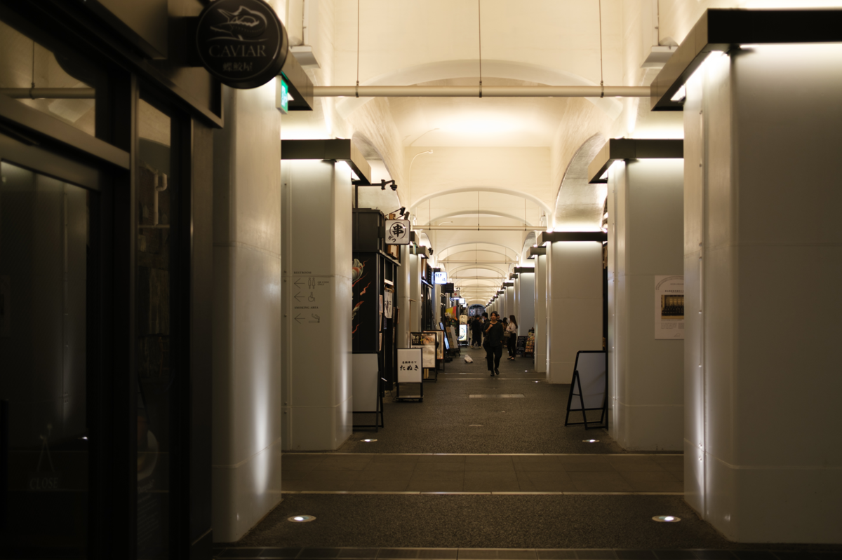 日比谷OKUROJIの構内