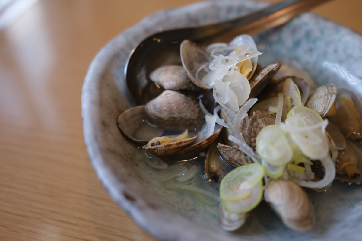 あさりの酒蒸し