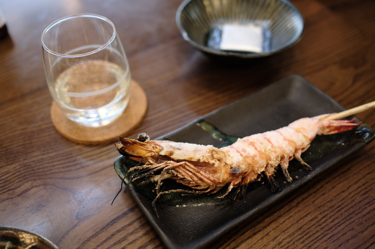 特大エビ