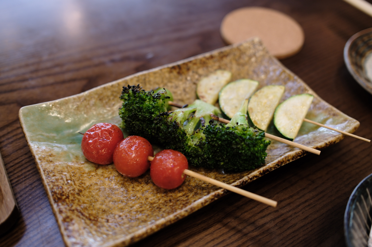 野菜串3種盛り