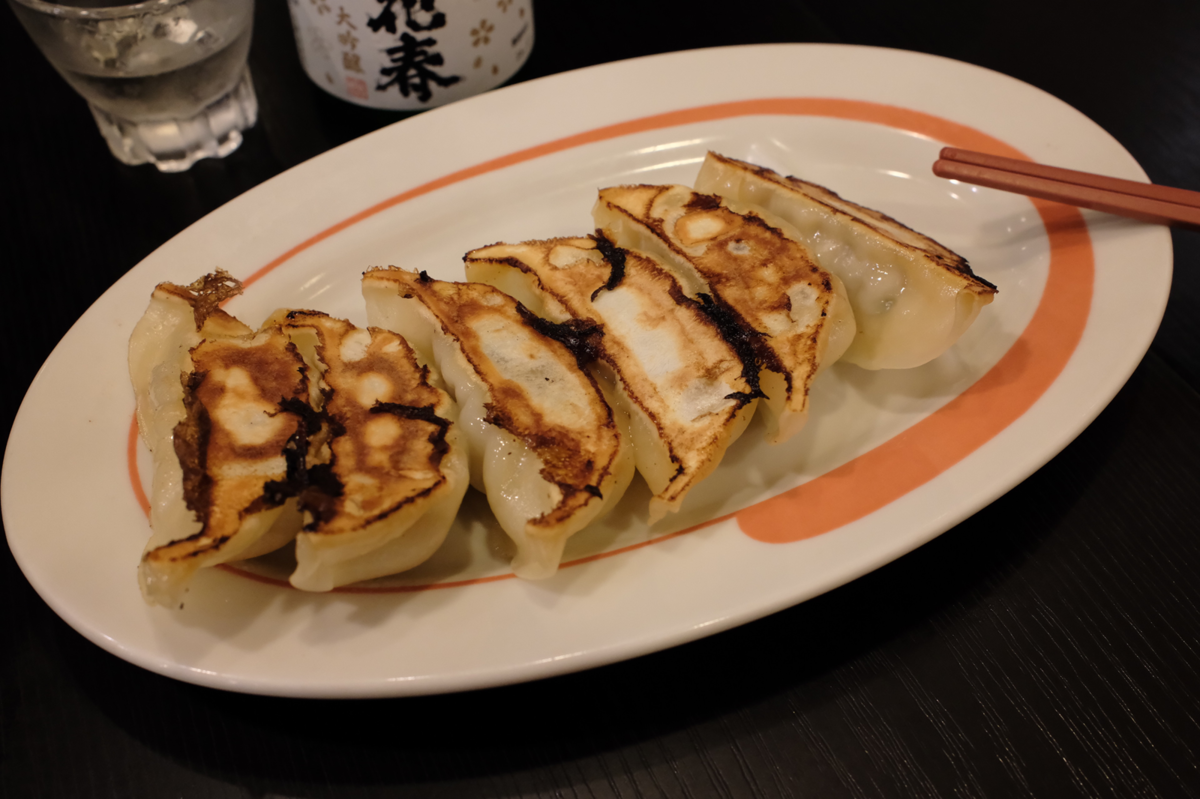庄助セットの餃子