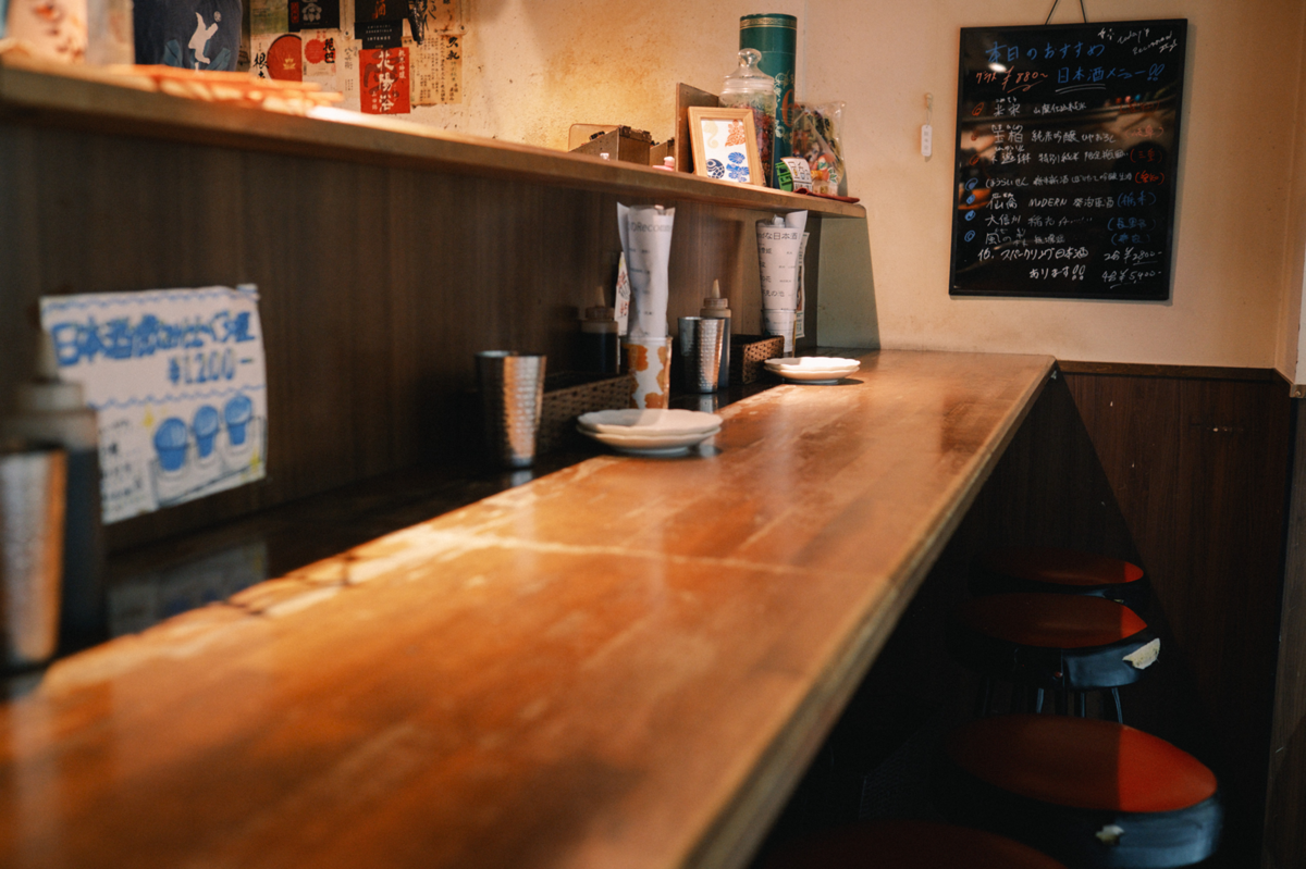 ボンクラのカウンター席