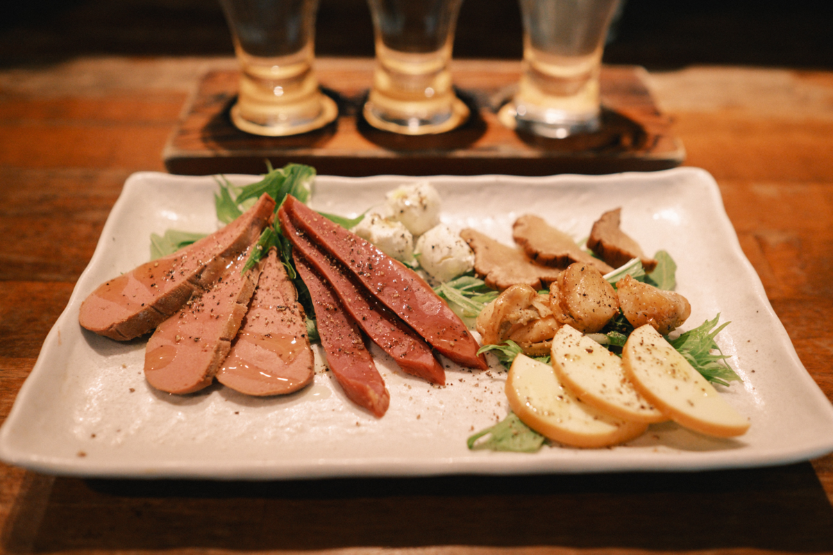 燻製の盛り合わせ