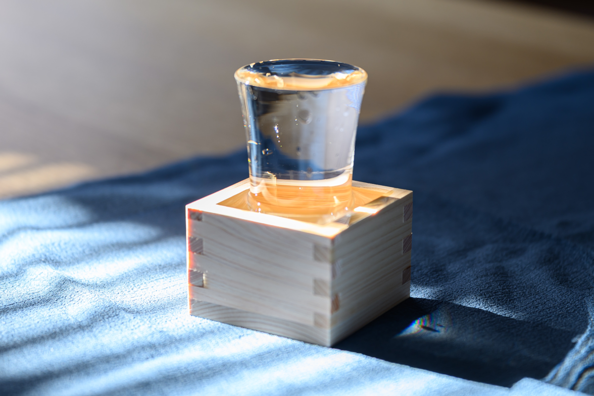 もっきりの日本酒