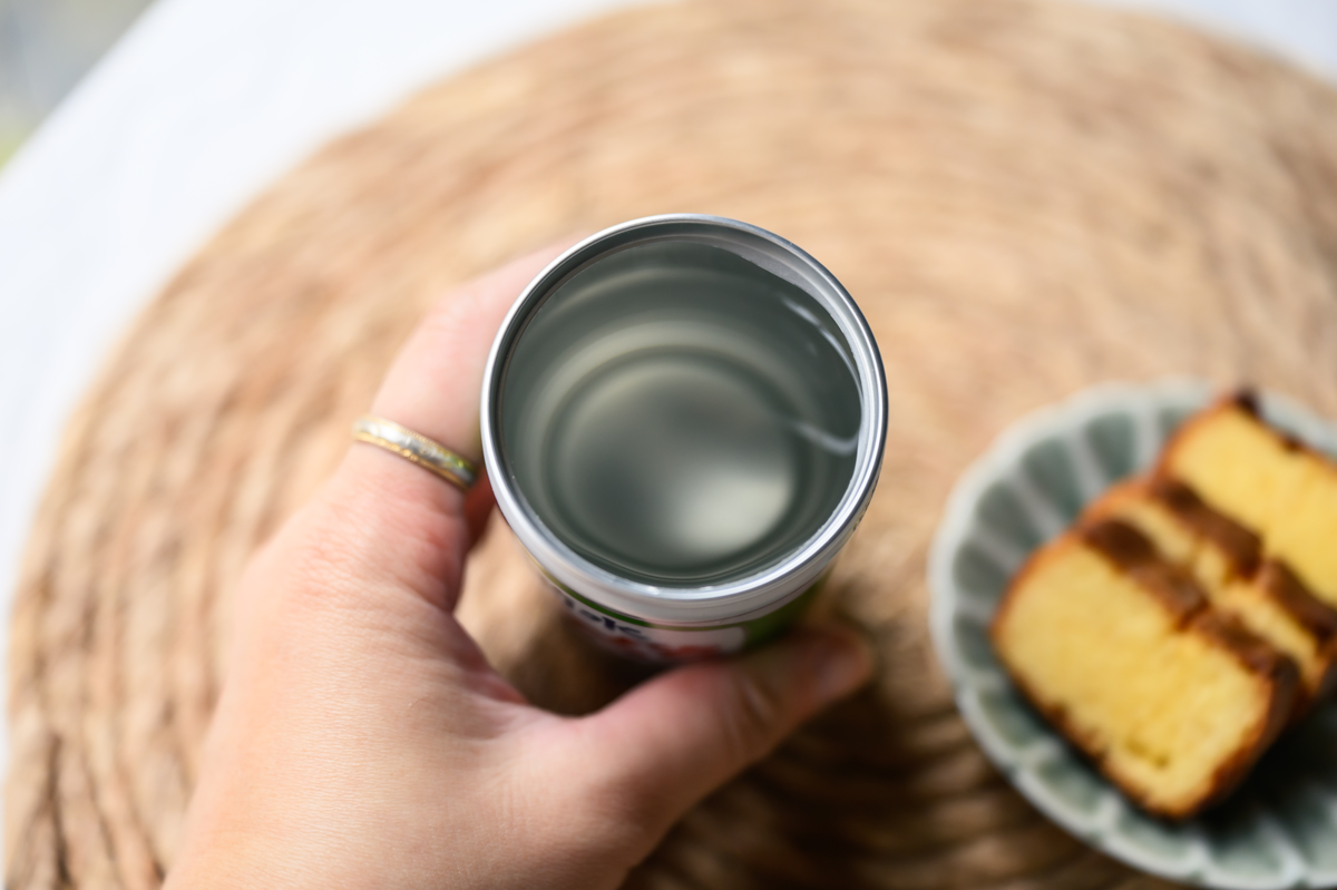 菊水酒造「新米新酒ふなぐち」の色