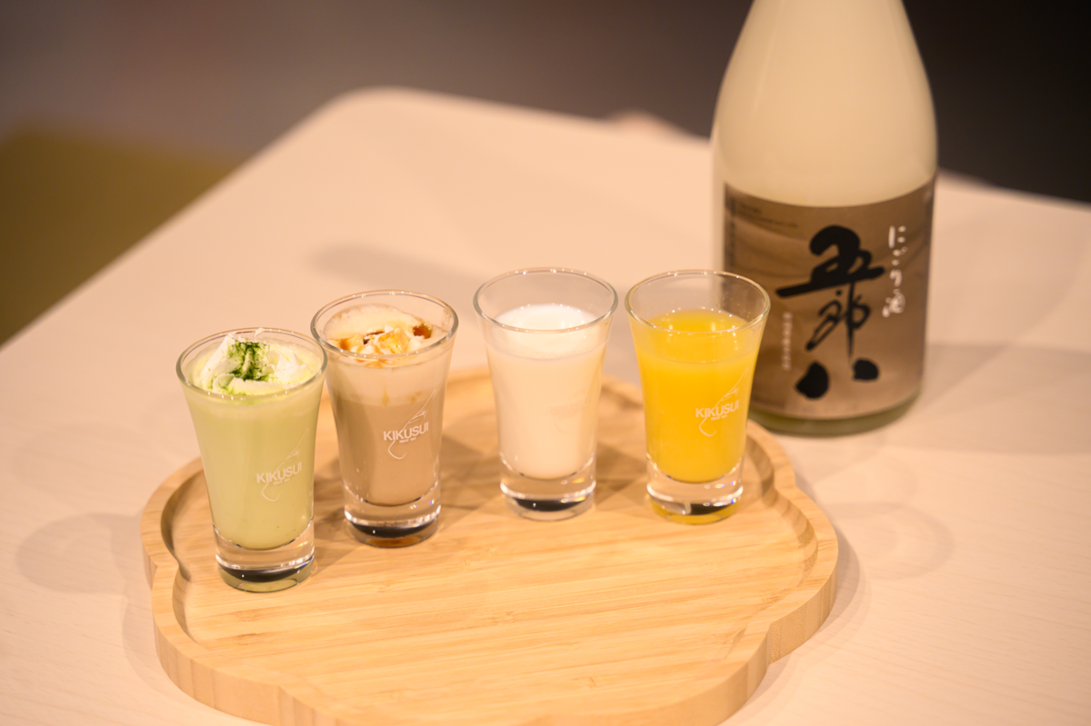 菊水酒造「五郎八」と4種のカクテル