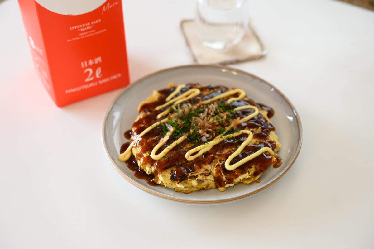 「まる」とお好み焼き