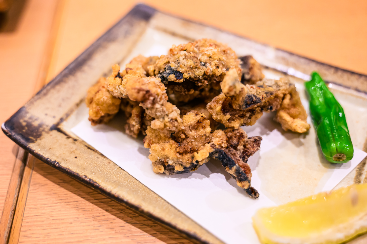うつぼ唐揚げ