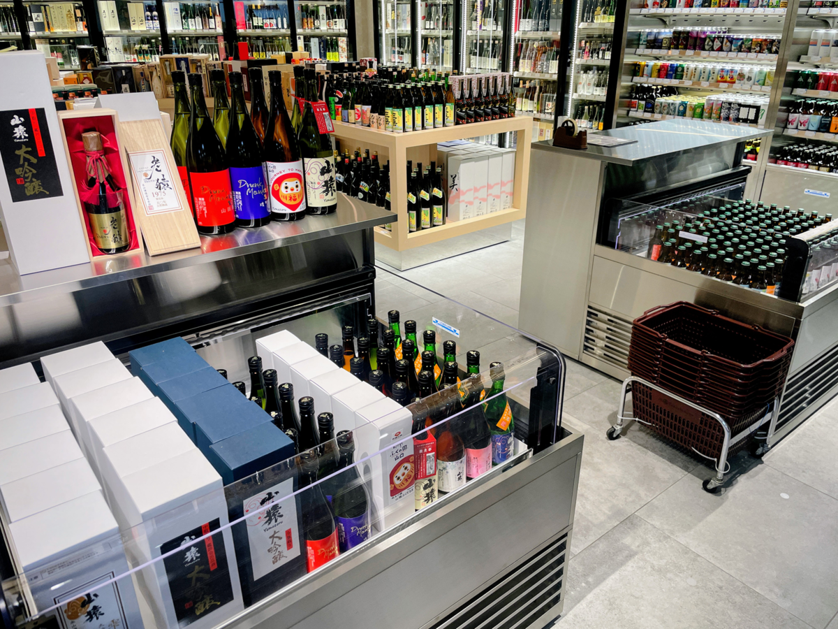 試飲販売コーナー