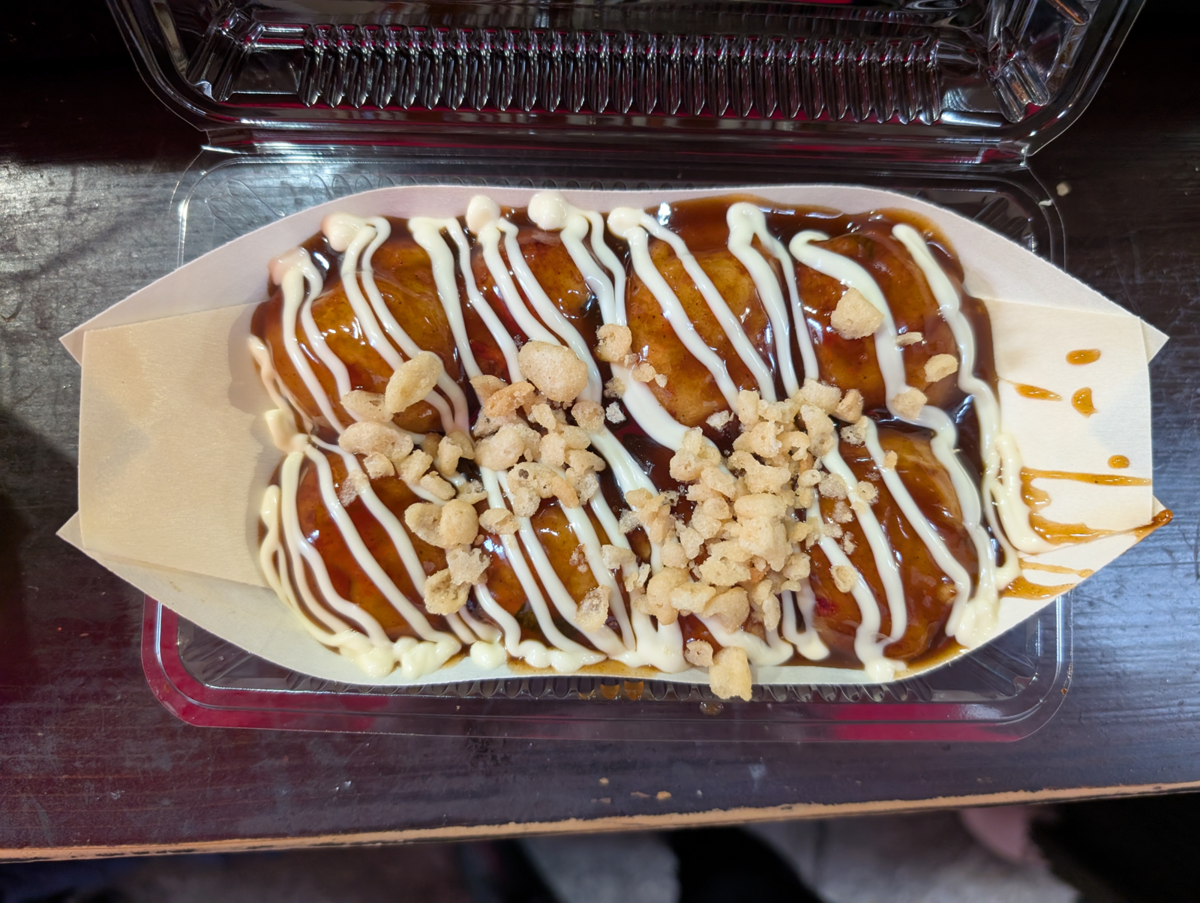 たこ咲のたこ焼きソースマヨ