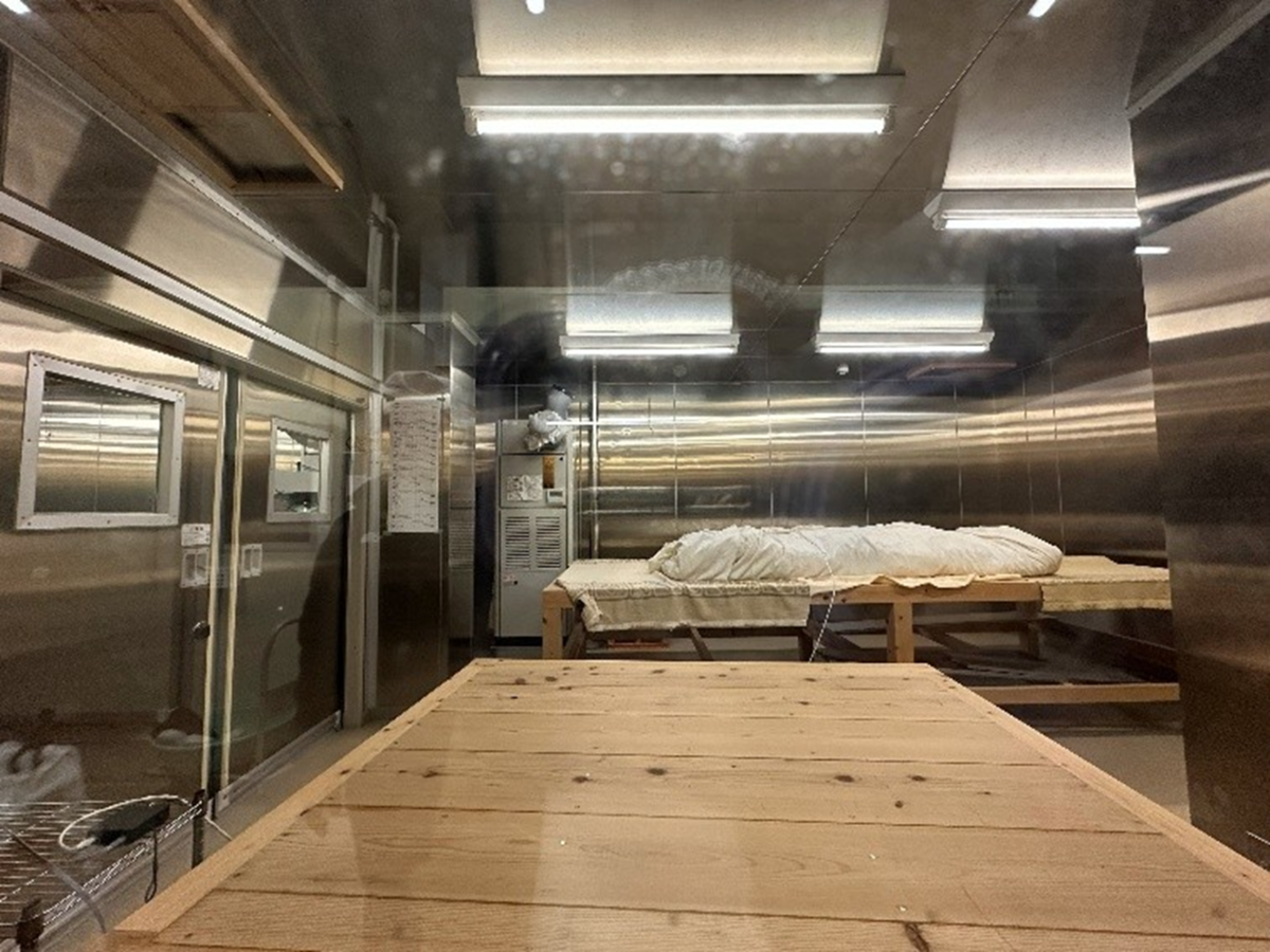 麹室内部の様子