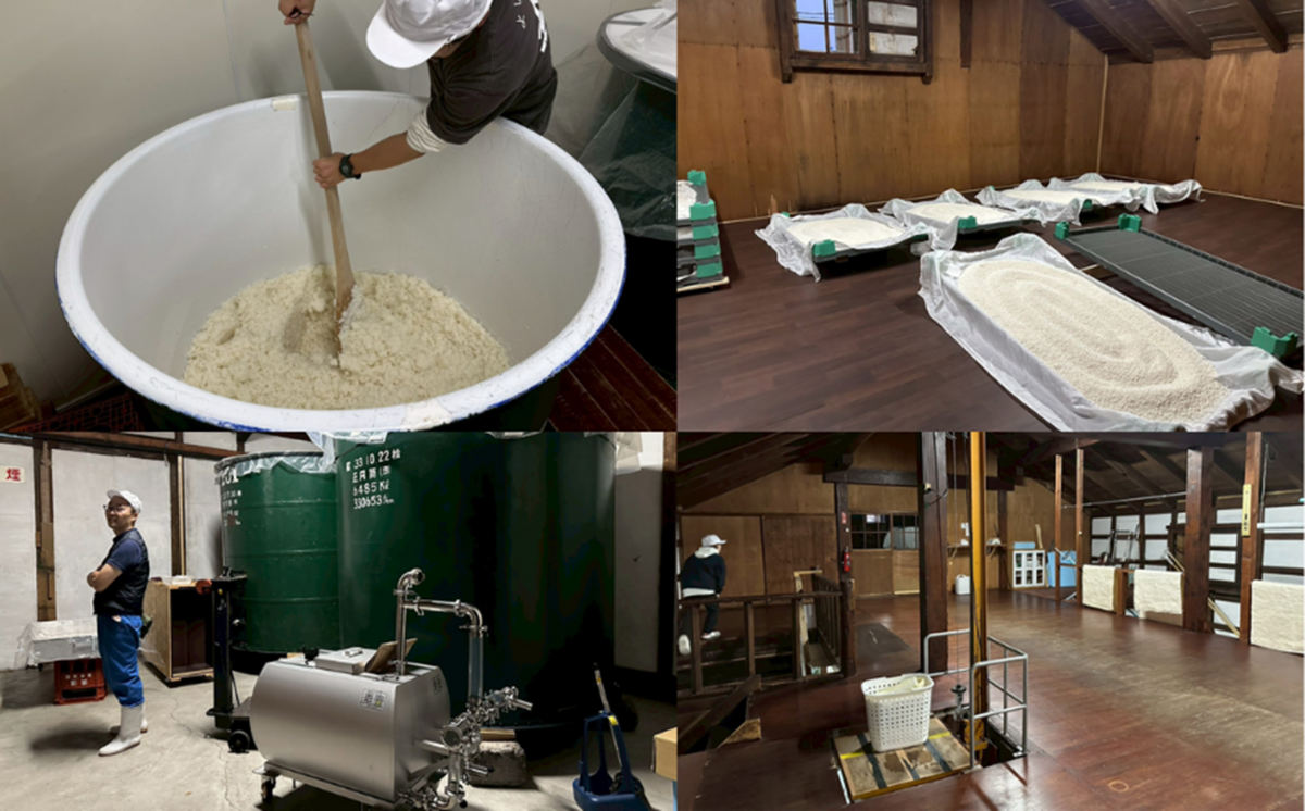 福司酒造　蔵内