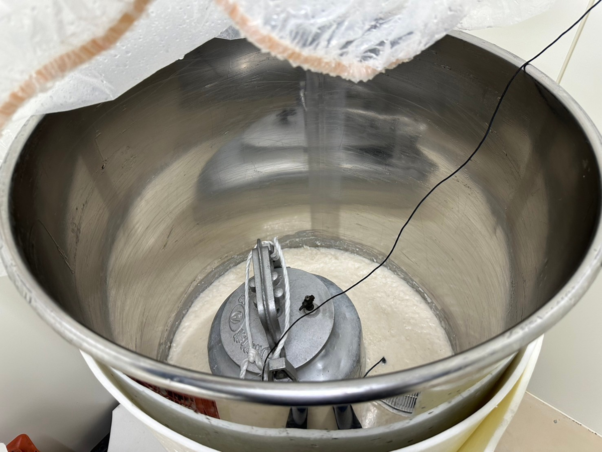 酒造りのタンク