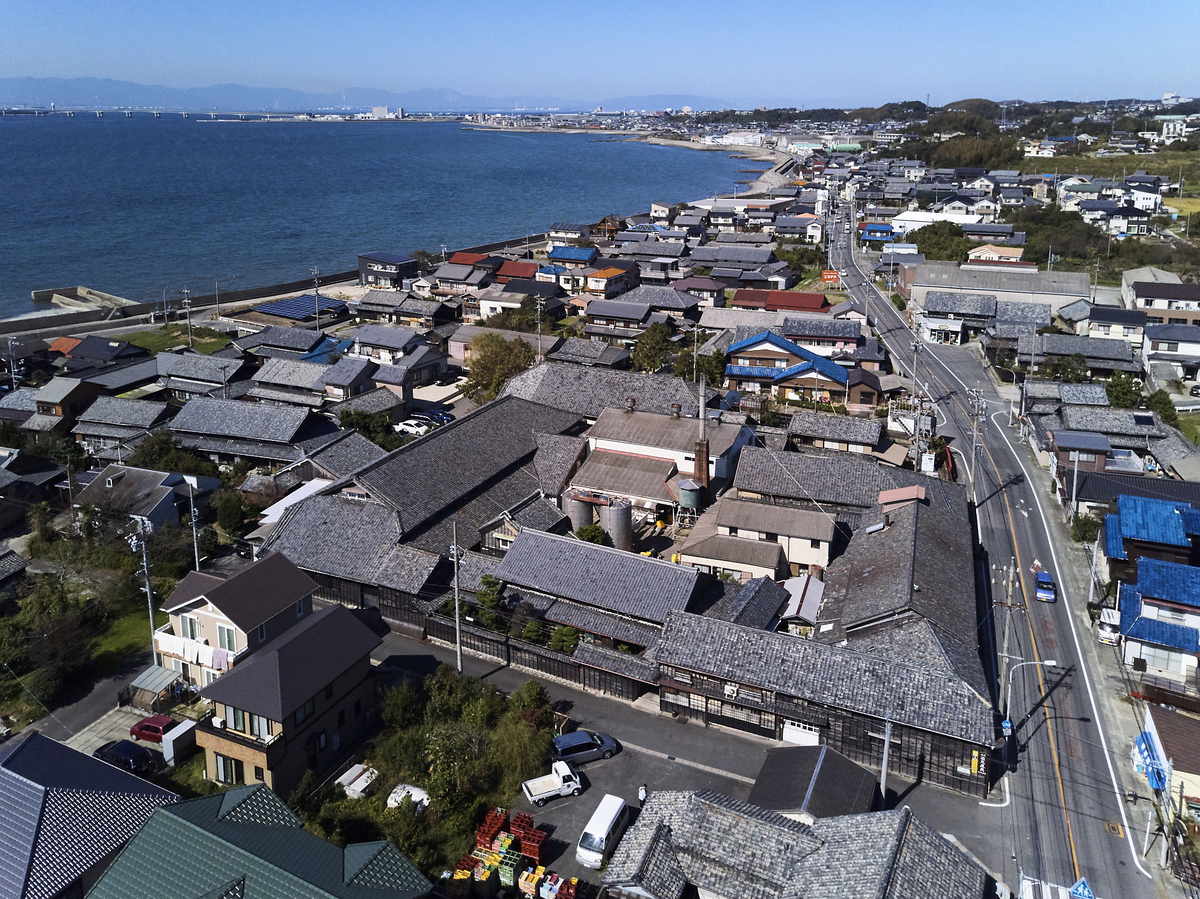 bird's eye view of the city