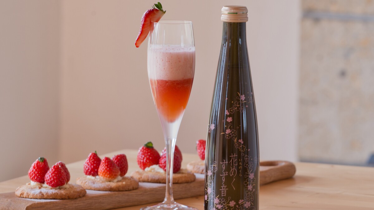 春の季節にぴったり！数量限定スパークリング酒「一ノ蔵 花めくすず音