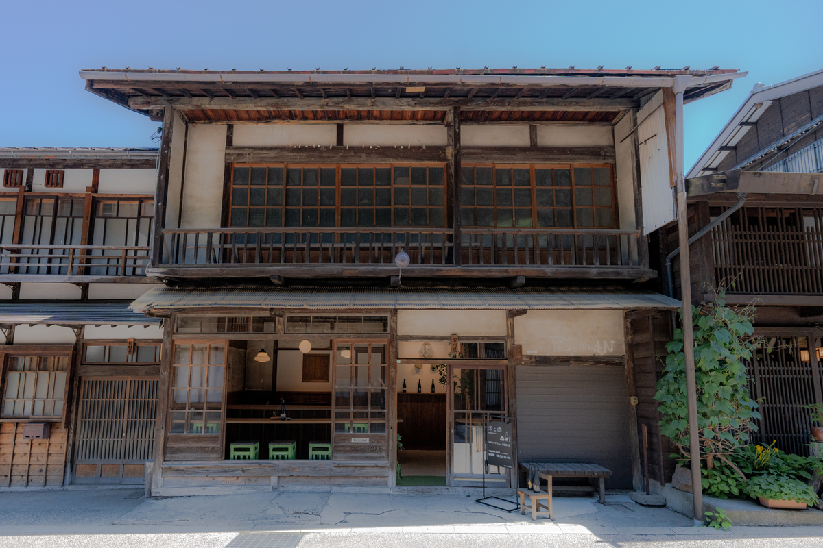 古民家のような建物の外観