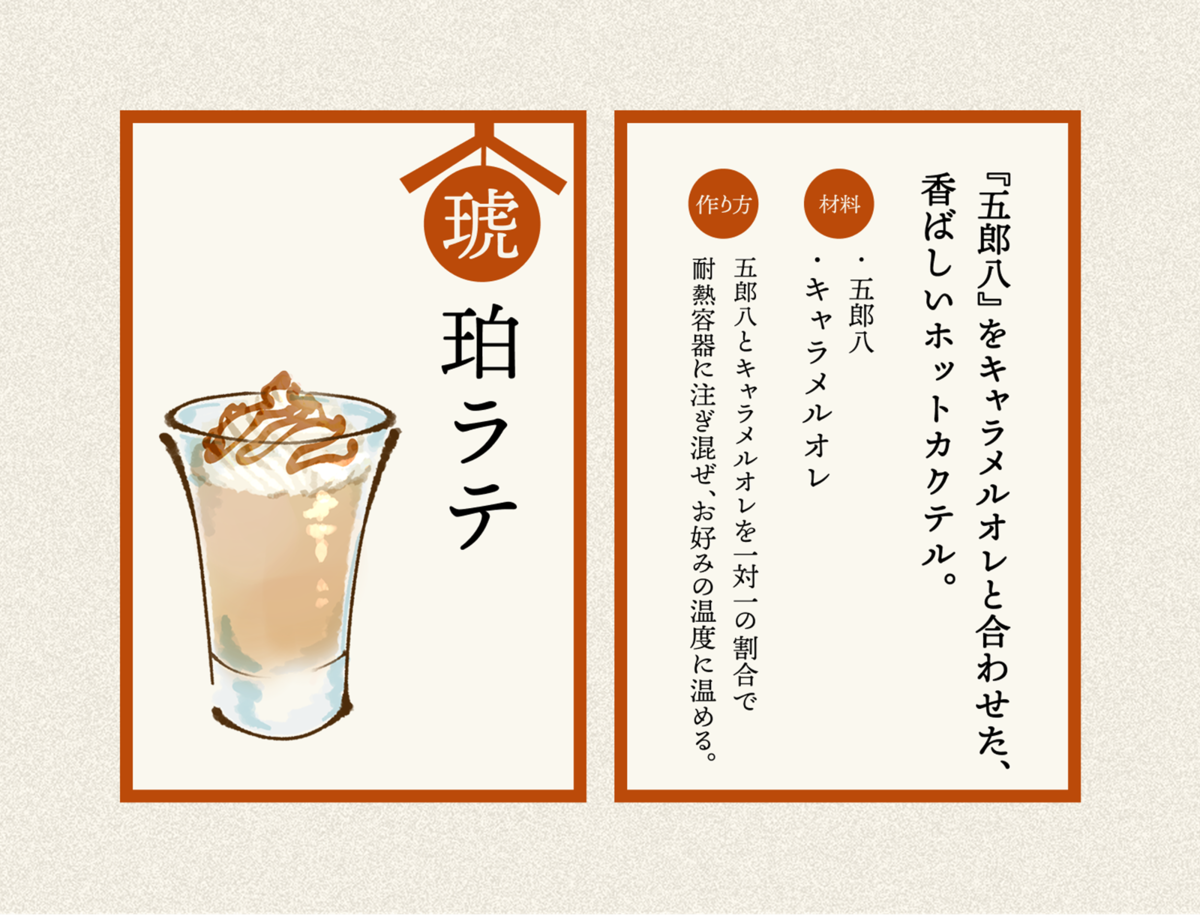 カクテルメニュー