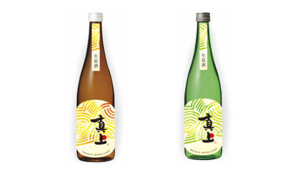 新デザインの「真上 特別純米生原酒」